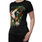 Dolce & Gabbana Black Tropical Print Cotton Round Neck T-Shirt