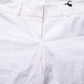 Patrizia Pepe White Mid Waist Tapered Formal Trousers Pants