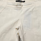 Elisabetta Franchi White Low Waist Skinny Women Trouser Pants