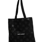 Saint Laurent Rive Droite Black Tote Bag With Star Print Tote bag
