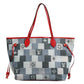 Louis Vuitton Neverfull Patchwork Monogram Denim Tote Bag