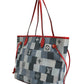 Louis Vuitton Neverfull Patchwork Monogram Denim Tote Bag