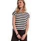 Street One Brown Polyester T-Shirt