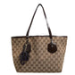 Gucci Beige Canvas Medium Jolie Charm Tote Bag
