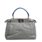 Fendi Mini Peekaboo Blue Grey