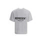 Represent Gray Cotton T-Shirt