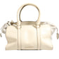Burberry Chalk White Large Leather Tote Bag