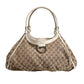 Gucci Canvas Abbey D Ring Shoulder Bag