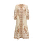 Zimmermann Beige Linen Casual Dress