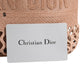 Christian Dior Mesh Embroidered Dior travel Vanity Case