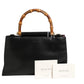Gucci Nymphaea Bamboo Top Handle Leather Bag
