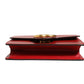 Gucci Marmont small shoulder bag in Rosso Ancora red leather