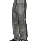 Dolce & Gabbana Grey Washed Mid Waist Straight Denim Jeans