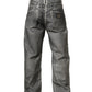Dolce & Gabbana Grey Washed Mid Waist Straight Denim Jeans