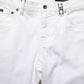 Dolce & Gabbana White Cotton Skinny Mid Waist Denim Jeans