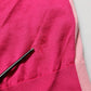 Dolce & Gabbana Pink Short Sleeves Buttoned Ascot Collar Top