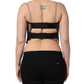 Dolce & Gabbana Black Sheer Tulle Bodysuit Cropped Corset Top