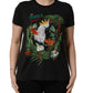 Dolce & Gabbana Black Tropical Jungle Round Neck T-shirt