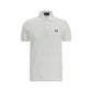 Fred Perry White Cotton Polo Shirt