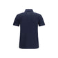 Fred Perry Blue Cotton Polo Shirt