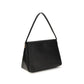 Tory Burch Black Calf Leather Bos Taurus Shoulder Bag