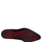 Dolce & Gabbana Black Embellished Men Derby Dress Formal Shoes