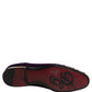 Dolce & Gabbana Violet Suede Embellished Derby Dress Shoes