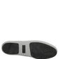 Dolce & Gabbana Gray Crown Rose Angel Embroidery Loafer Shoes
