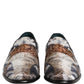Dolce & Gabbana Multicolor Floral Tapestry Embroidery Loafer Shoes