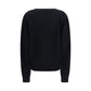 Extreme Cashmere Black Wool Oves Aries Sweatshirt