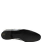 Dolce & Gabbana White Floral Embellished Men Loafers Shoes