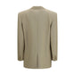 Saint Laurent Beige Wool Oves Aries Blazer