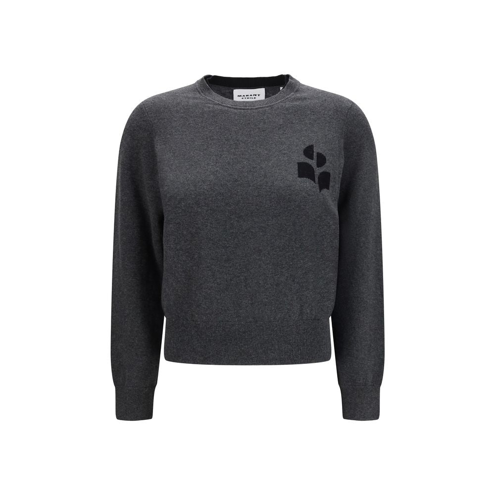 Marant Etoile Gray Wool Oves Aries Sweatshirt