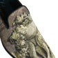 Dolce & Gabbana Brown Baroque Print Slip On Men Loafers Shoes