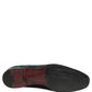 Dolce & Gabbana Green Suede Formal Slip On Men Loafers Shoes