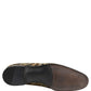 Dolce & Gabbana Gold Brocade Slip On Men Dress Loafers Shoes