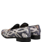 Dolce & Gabbana Multicolor Floral Tapestry Embroidery Loafer Shoes