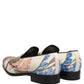 Dolce & Gabbana Multicolor Sequin Embroidered Loafers Shoes