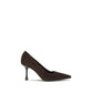 Jimmy Choo Brown Goatskin High Heel Pumps