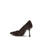 Jimmy Choo Brown Goatskin High Heel Pumps