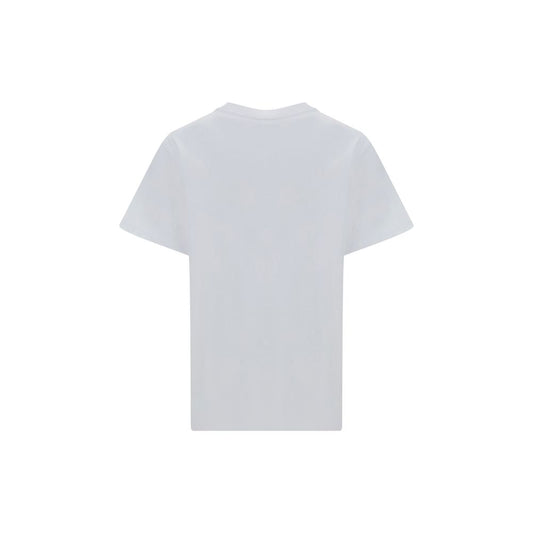 Ganni White Cotton T-Shirt