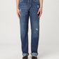Brunello Cucinelli Blue Denim Straight-Leg Jeans