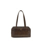Prada Brown Calf Leather Bos Taurus Shoulder Bag