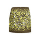 Alemais Multicolor Hemp Mini Skirt