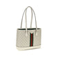 Gucci White Polyethylene Handbag