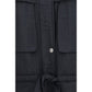 Marant Etoile Black Modal Full-Length Jacket