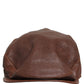 Dolce & Gabbana Men Brown Lamb Leather Newsboy Cloth Capello Hat