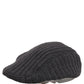 Dolce & Gabbana Men Dark Gray Wool Knitted Newsboy Capello Hat