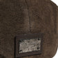 Dolce & Gabbana Men Brown Cotton Newsboy Cloth Capello Hat