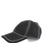 Dolce & Gabbana Men Black Cotton 6 Panel Baseball Capello Hat